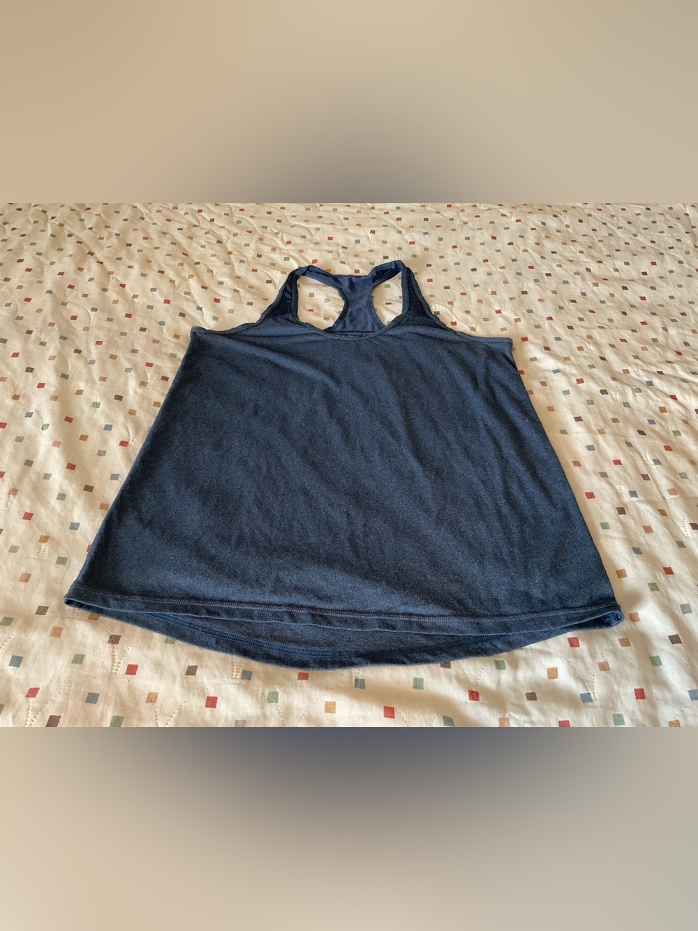 Women’s Navy Racerback Tank Top Xersion Medium
